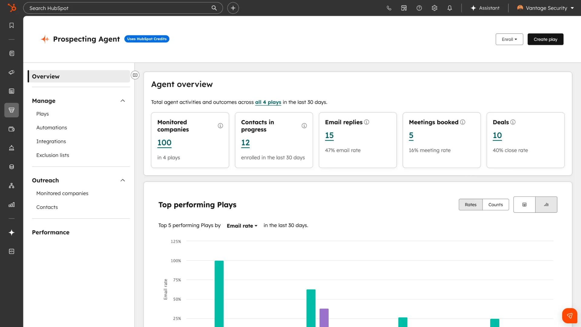 agent de prospection Hubspot