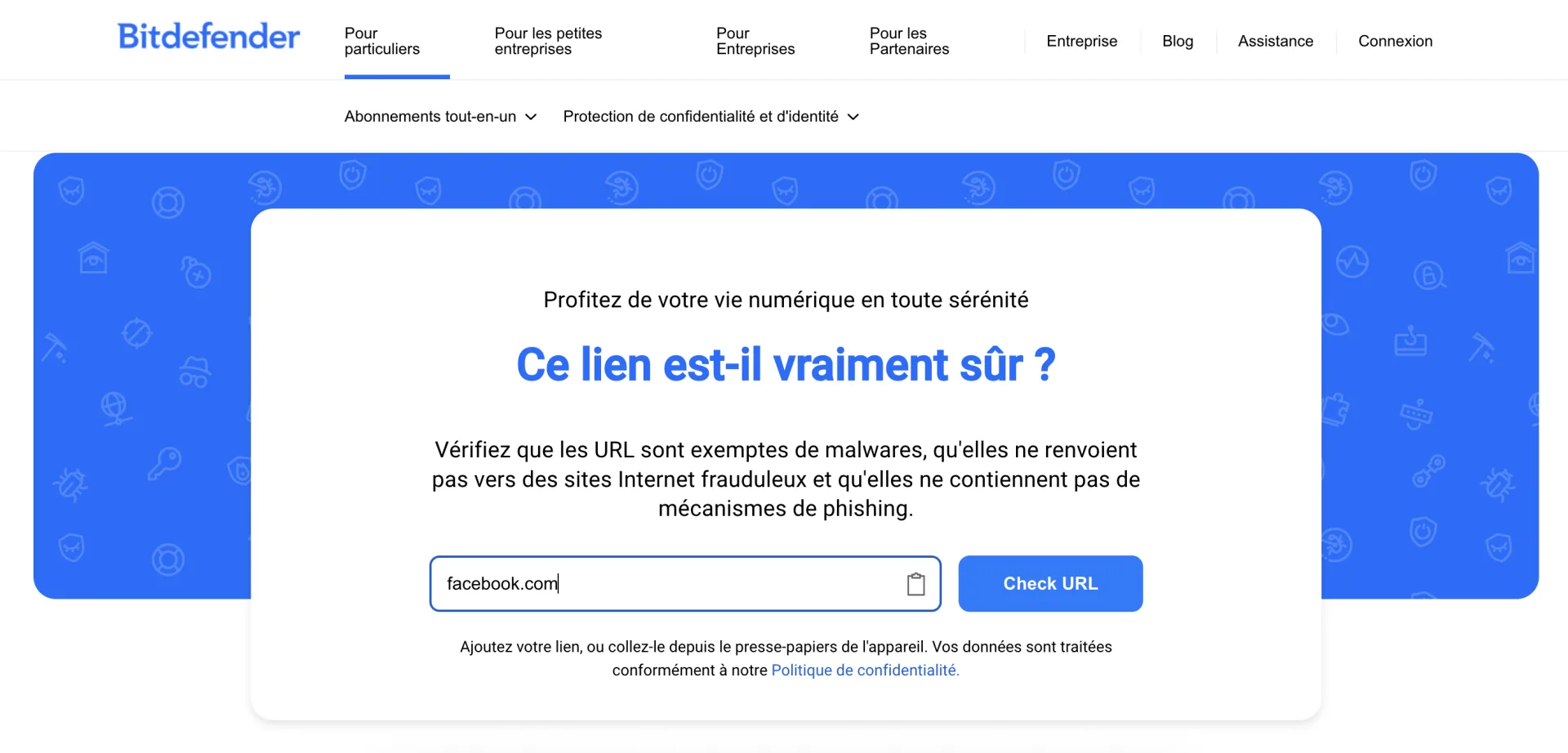 vérificateur de liens