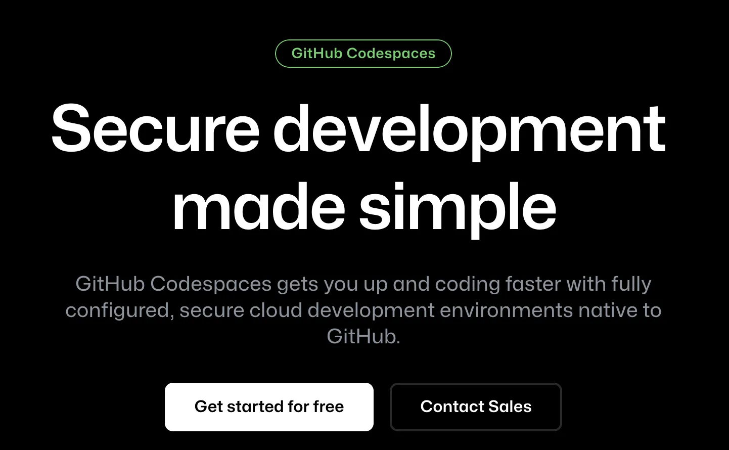 GitHub Codespaces
