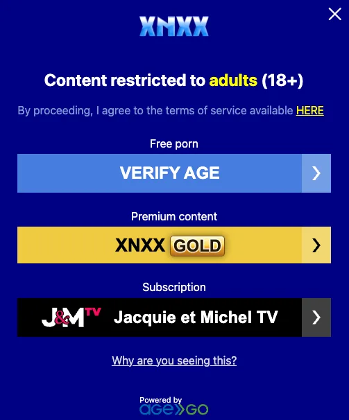 restriction âge XNXX