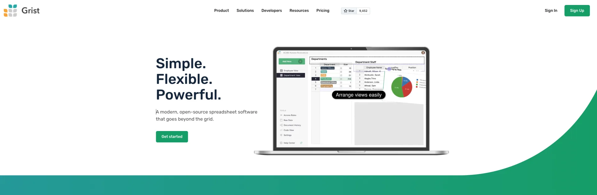 Site web grist core