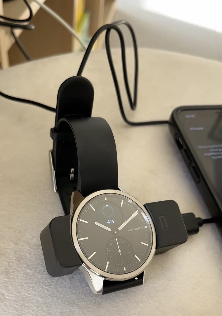 Support de recharge Withings Scanwatch 2