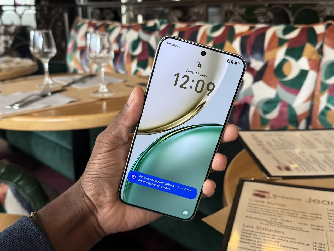 HONOR magic 8 lite de face