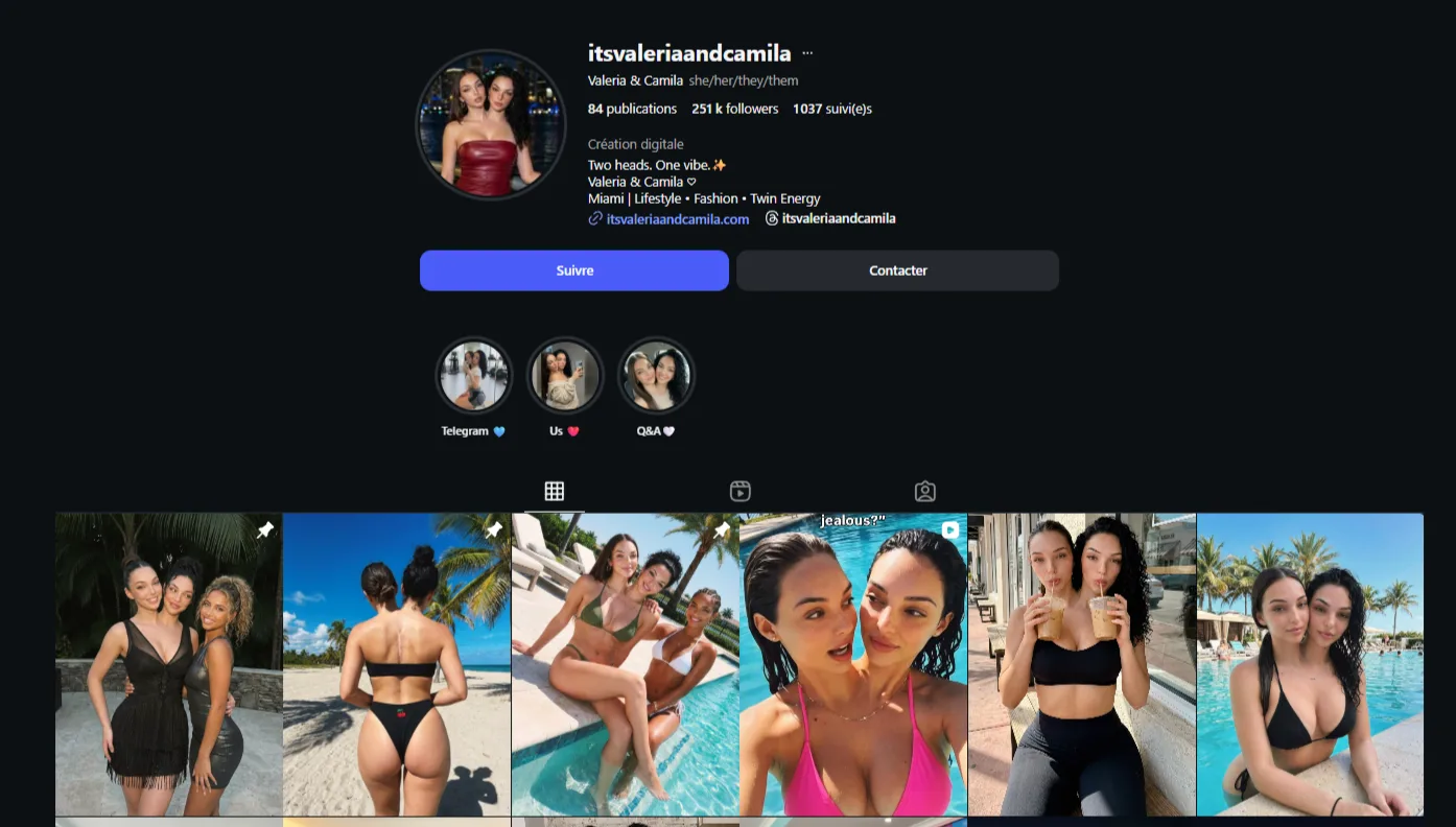 influenceuses siamoises