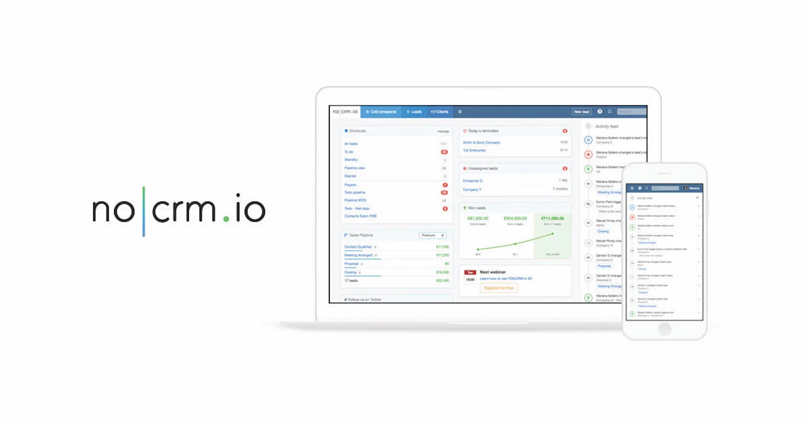 dashboard nocrm