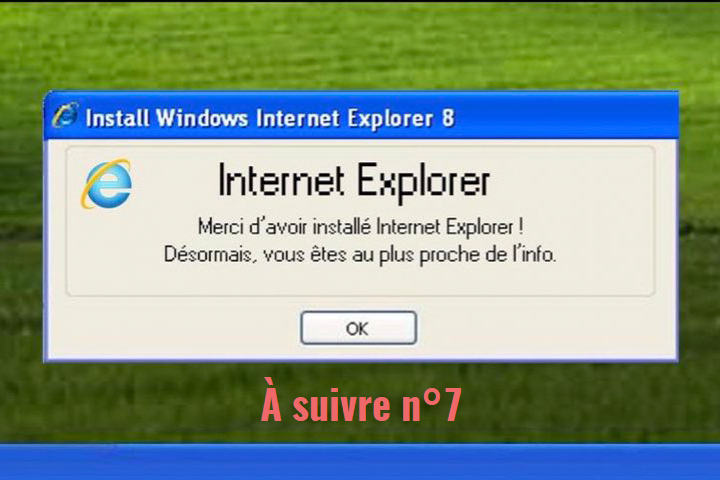 Internet Explorer toujours à l’heure sur Twitter – À suivre n°7