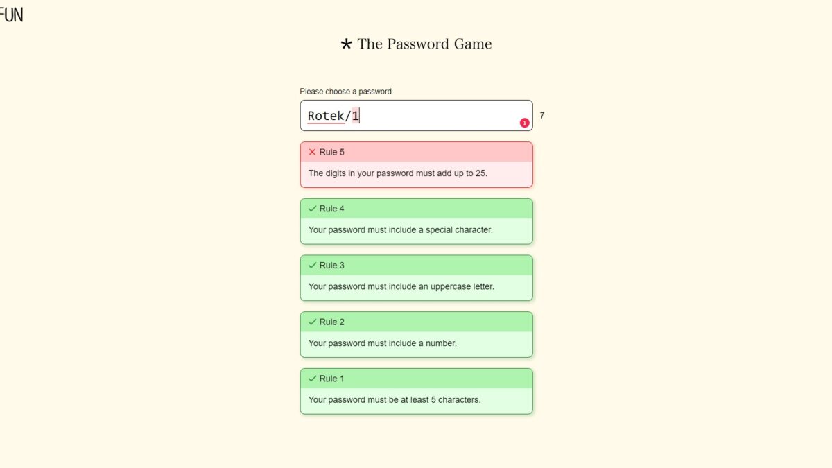 Le jeu du mot de passe : ou comment vous forcer à en créer un vraiment sécurisé
