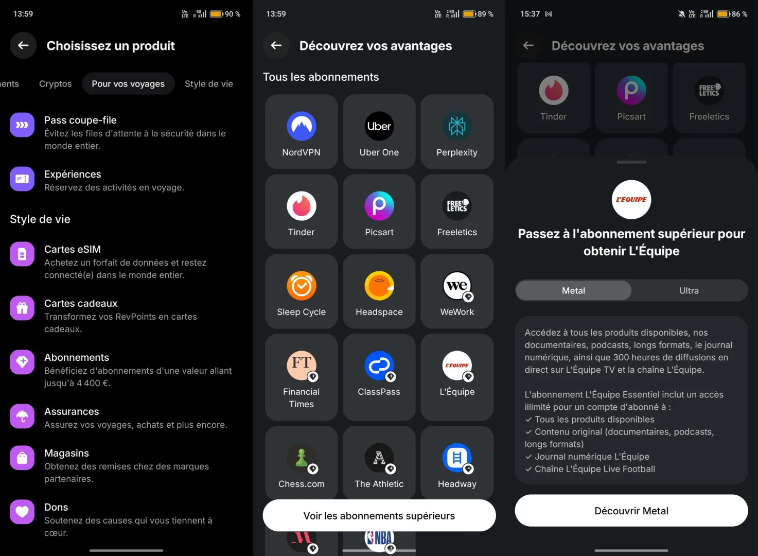 l'équipe revolut
