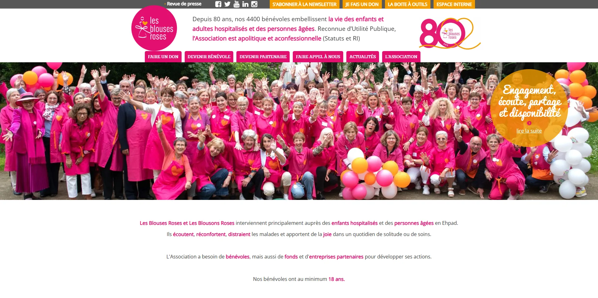 les blouses roses