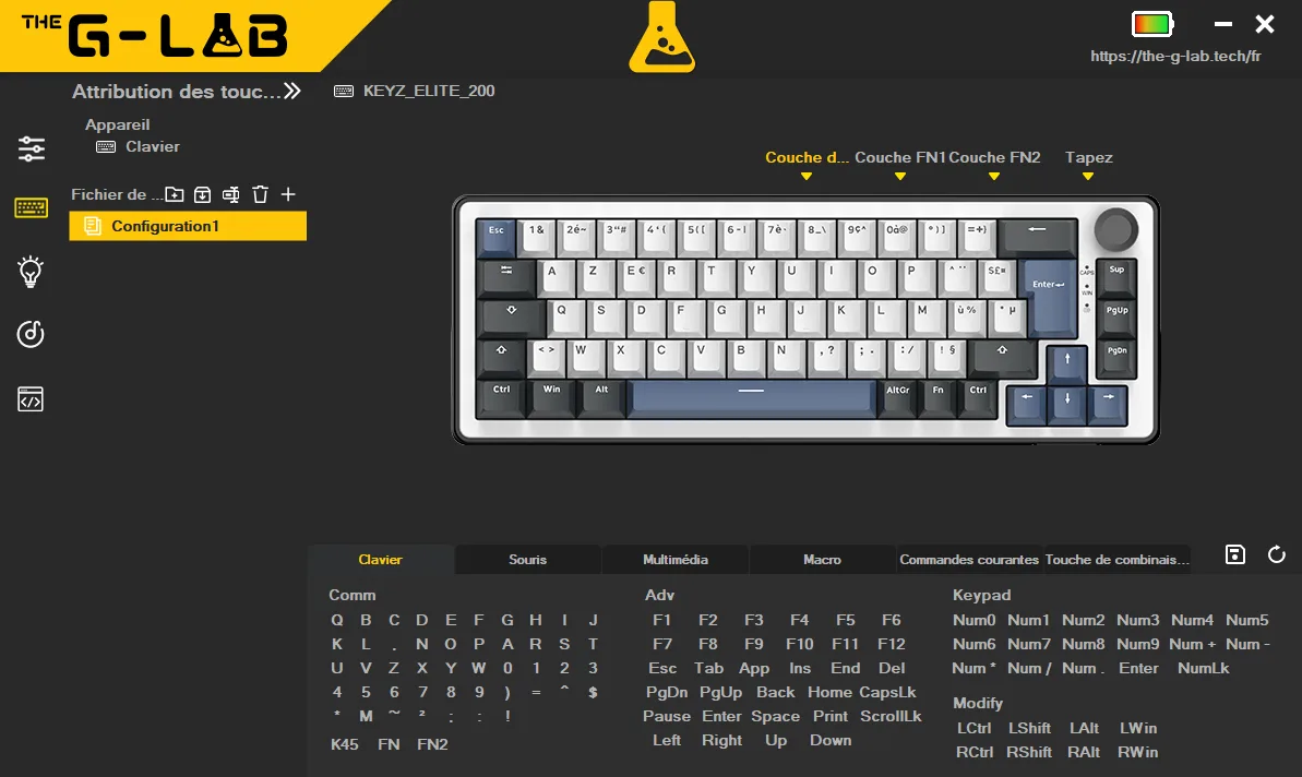 logiciel the g-lab