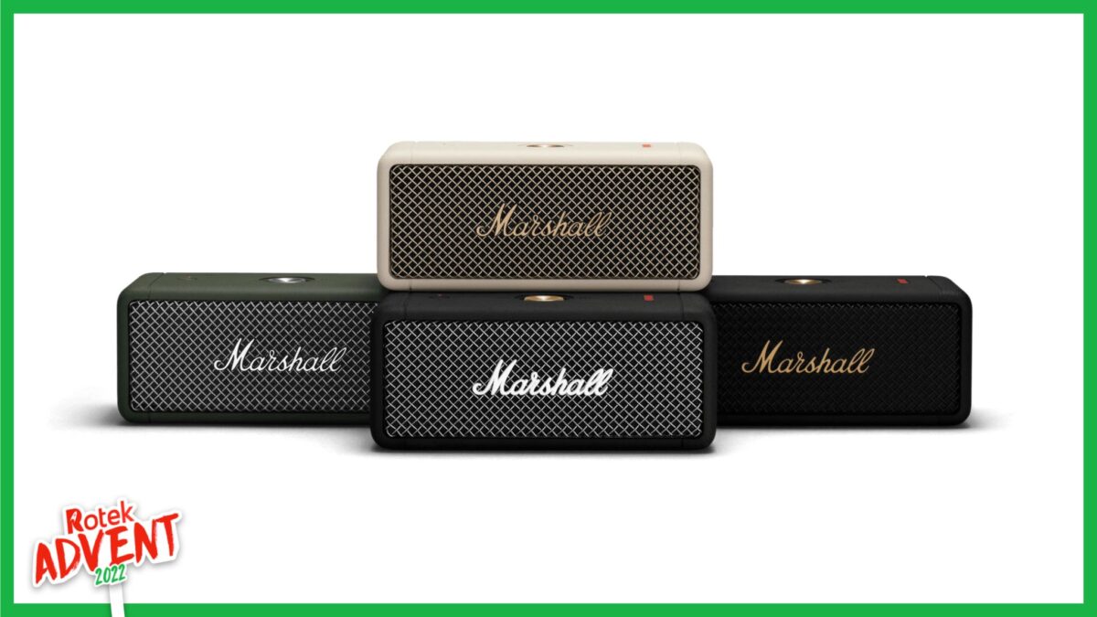 Marshall Emberton : une enceinte portable avec une vraie qualité audio dans un format compact