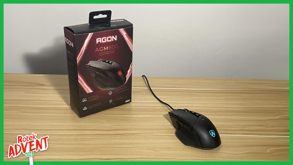 AGON AGM600 : une souris gamer parfaite pour Noël !