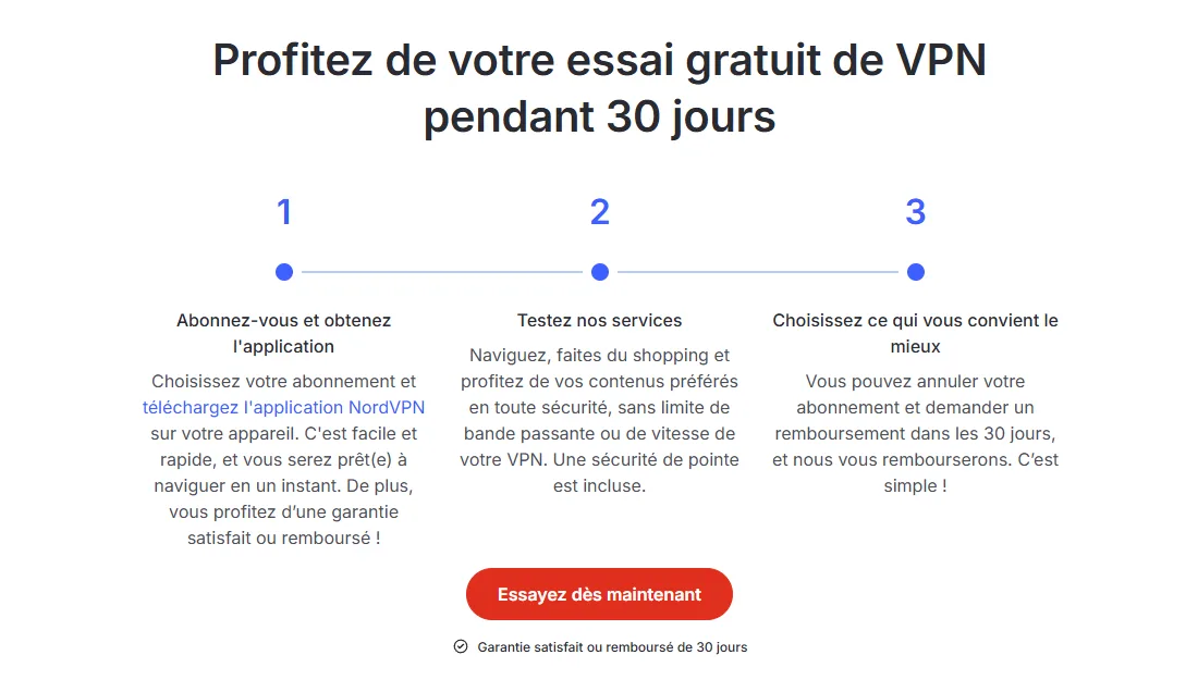 nordvpn gratuit