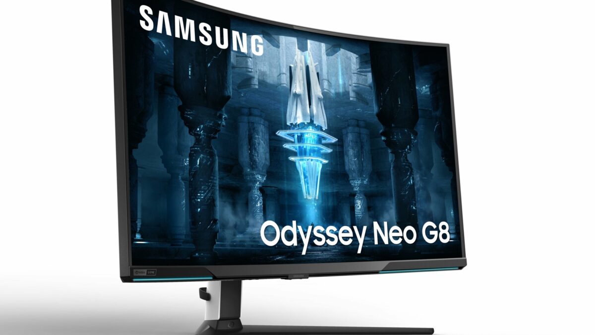Odyssey Neo G8 : Samsung présente un écran 4K incurvé à 240 Hz au CES 2022
