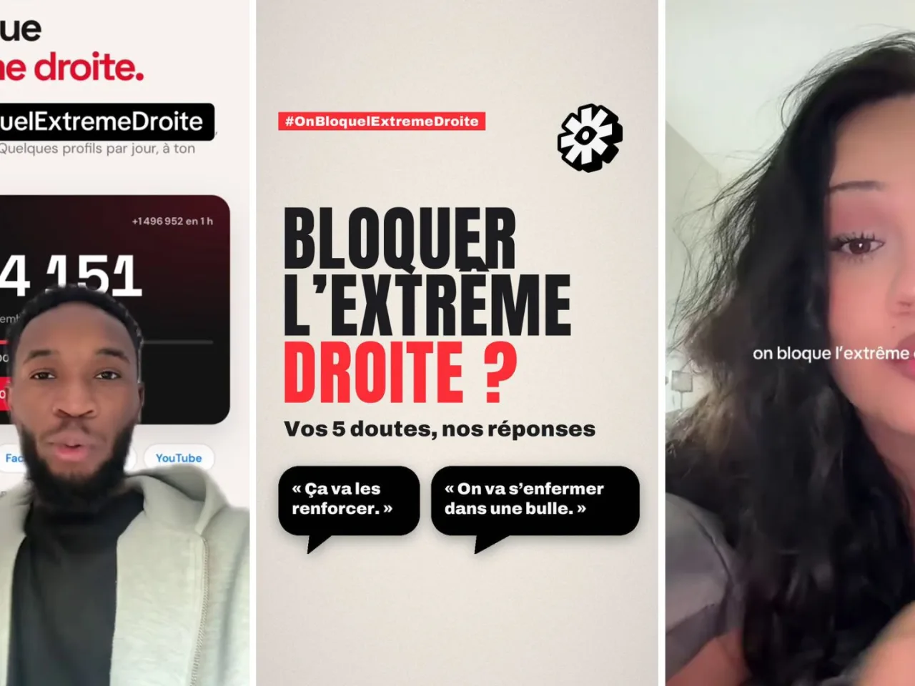 On bloque l'extrême droite