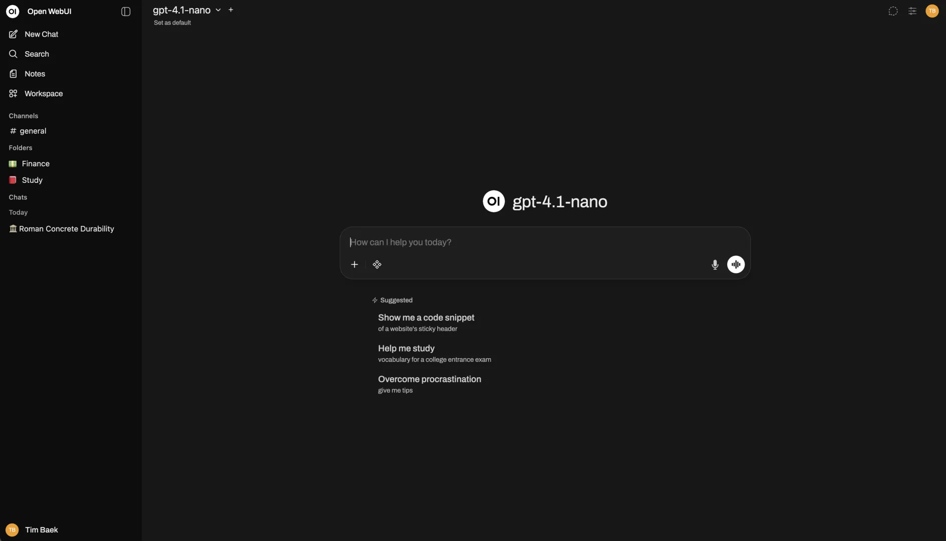 open webui