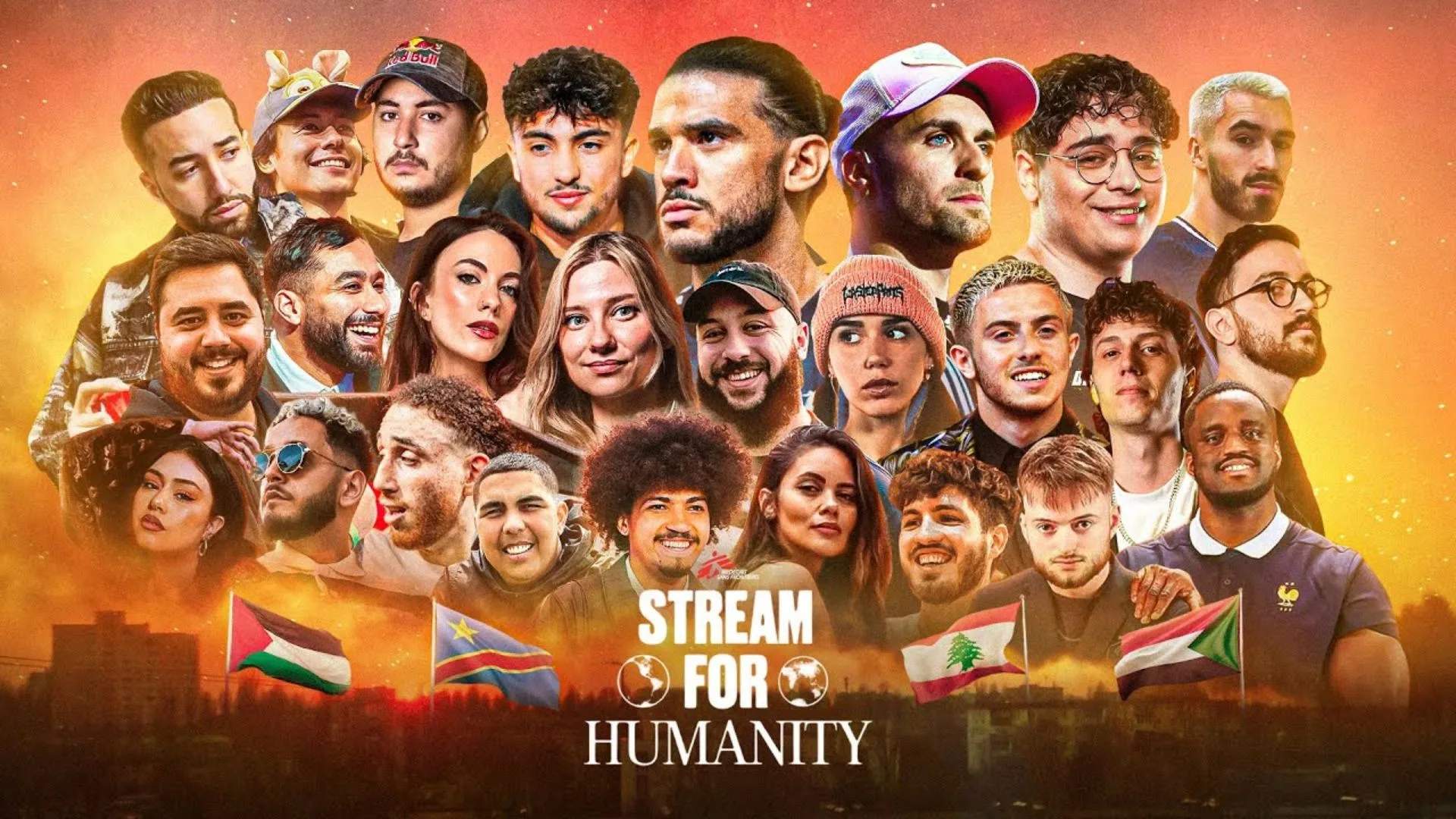 participants de Stream for Humanity