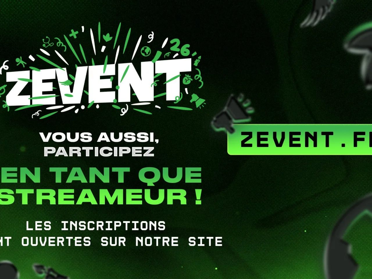 streamers zevent 2026