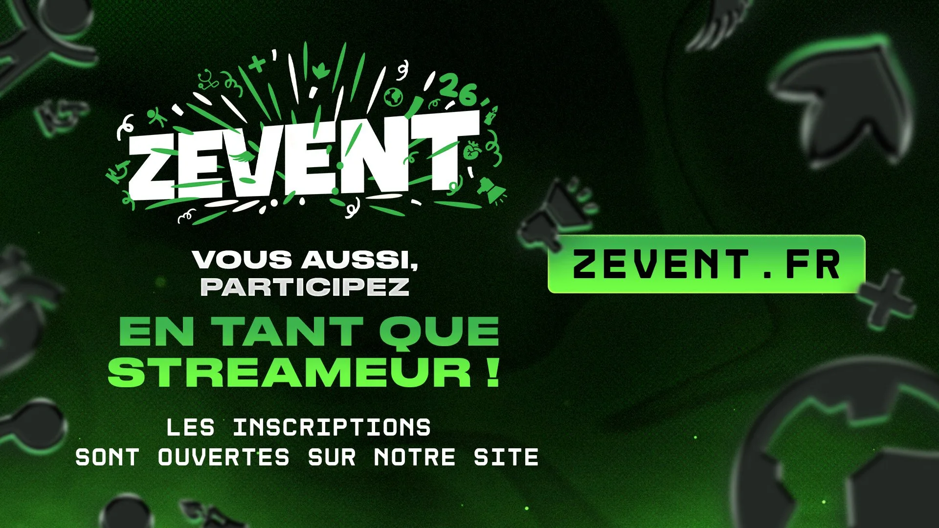 streamers zevent 2026