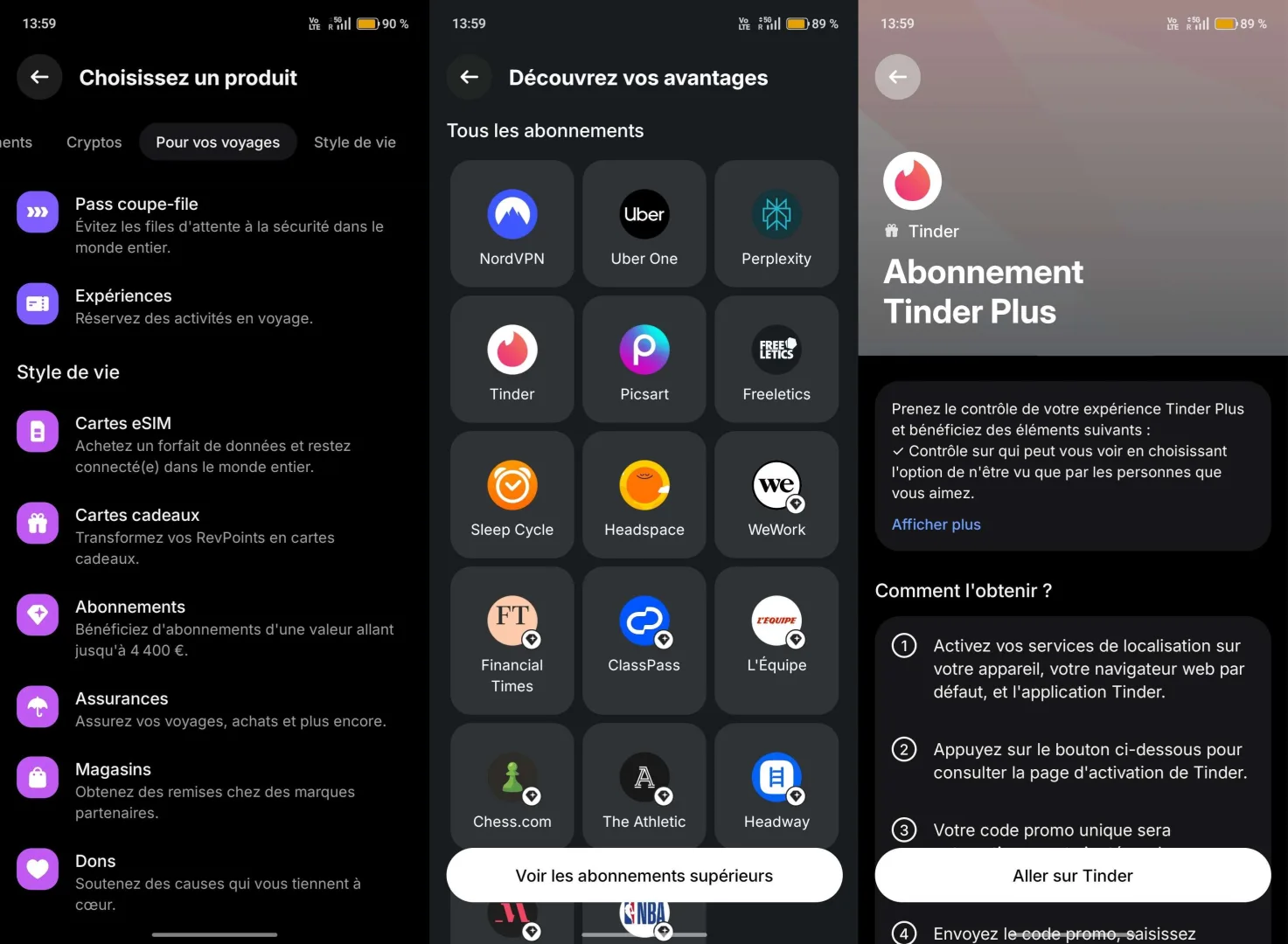 tinder revolut
