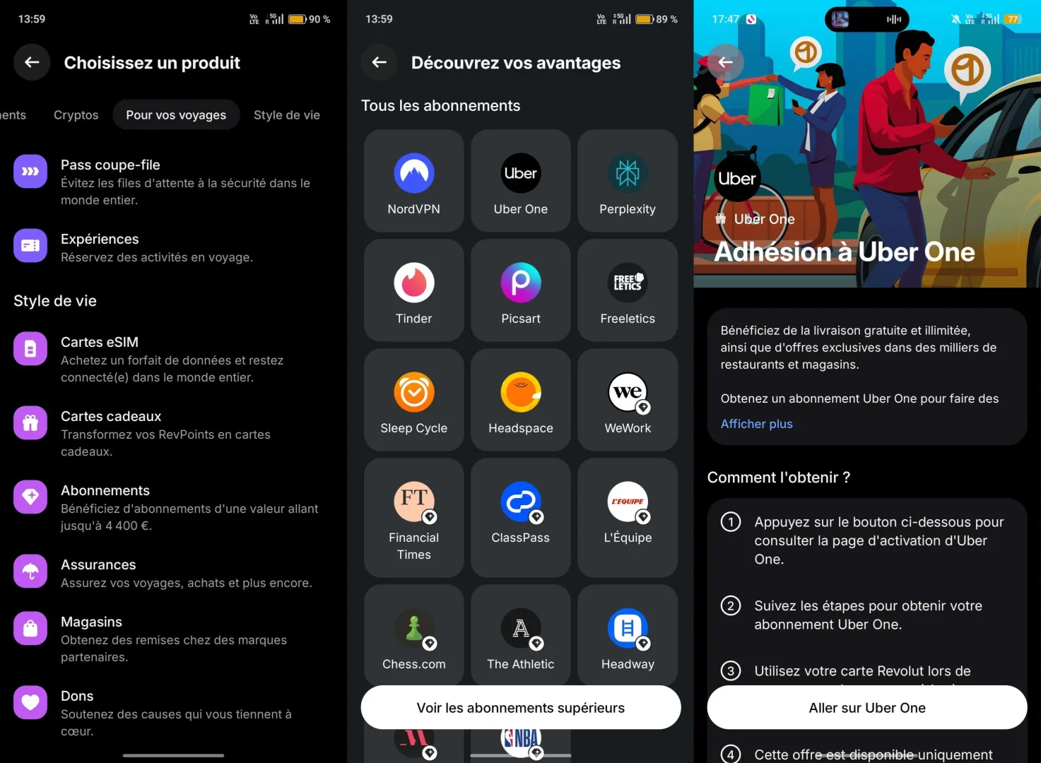 uber one revolut