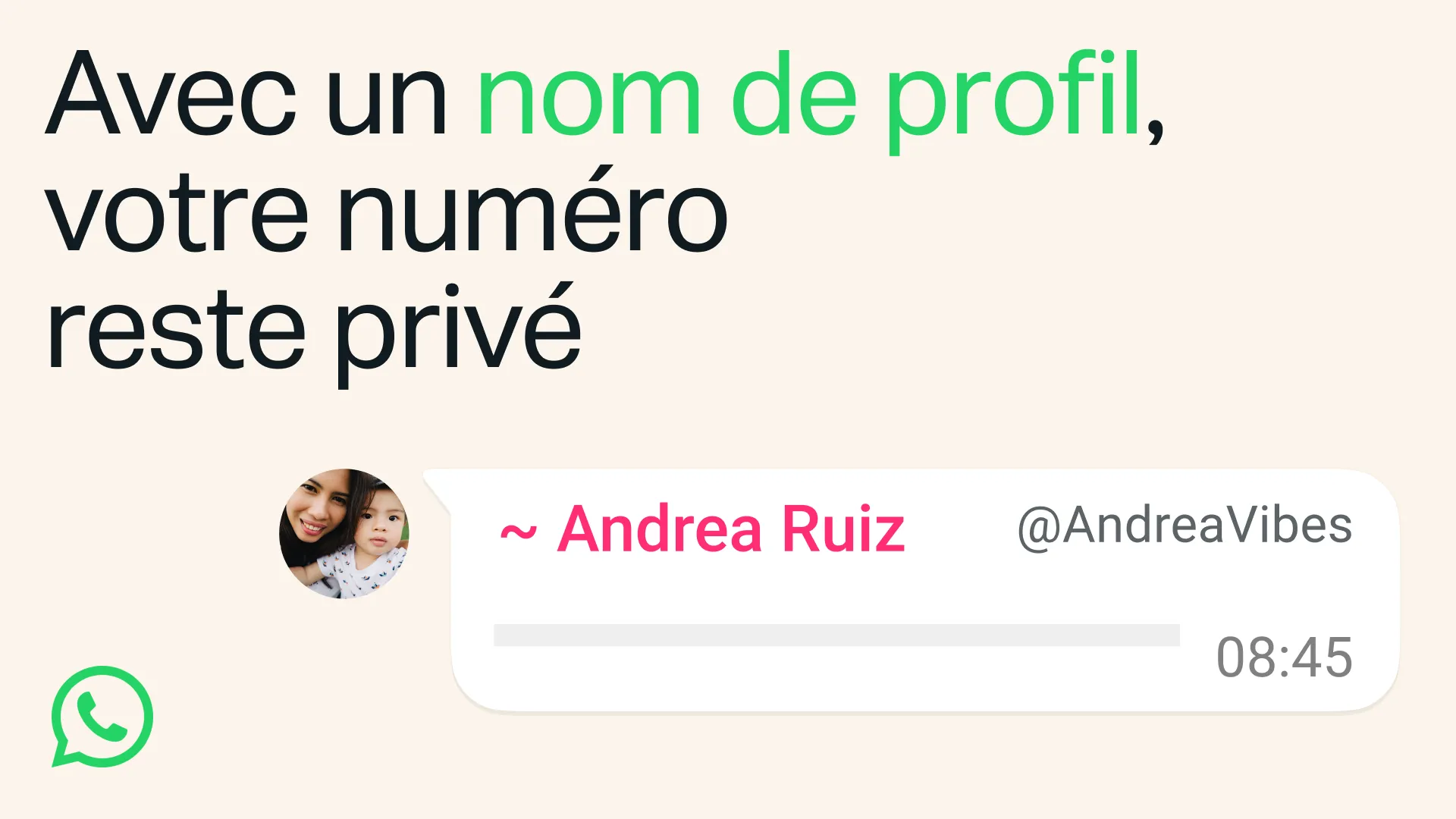noms d'utilisateurs whatsapp